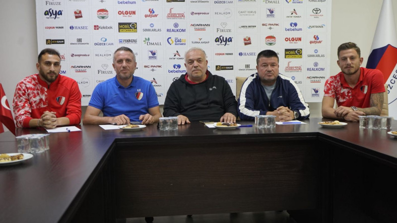 DÜZCESPOR’DA DEPLASMAN ÖNCESİ AÇIKLAMA 