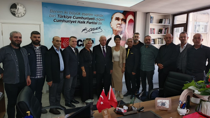 VEKİL ÖZCAN, BAŞKAN ABANOZ’U ZİYARET ETTİ 