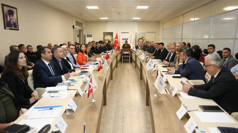 AFET RİSKİ AZALTMA PLANI YAPILDI 