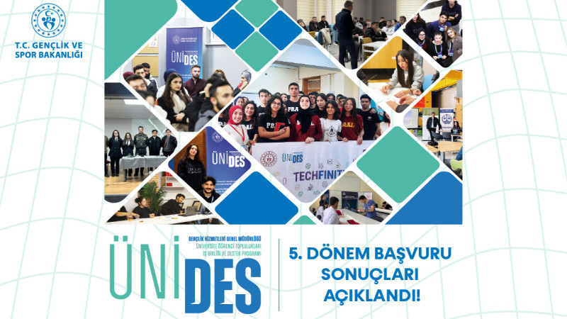 DÜ ÖĞRENCİ TOPLULUKLARINDAN 10 PROJEYE ÜNİDES DESTEĞİ