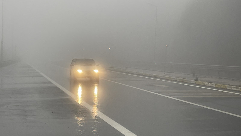 YÜKSEKLERDE KAR, YOLLARDA SİS