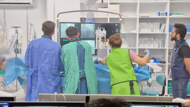 ANJİYO ÜNİTESİ BÖLGEYE HİZMET EDİYOR