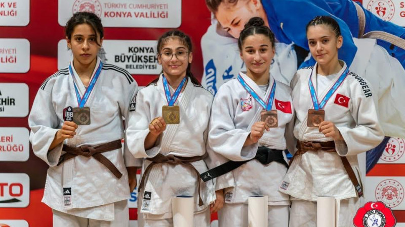 ÜMİTLER TÜRKİYE JUDO ŞAMPİYONASI’NDA GURUR TABLOSU