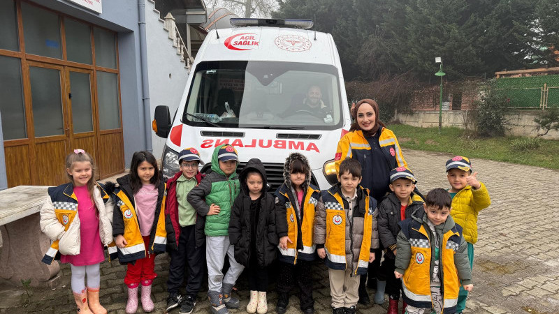 MİNİKLERE 112 TANITILDI