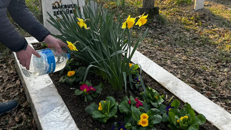 MEZARLIK ZİYARETLERİ BAŞLADI