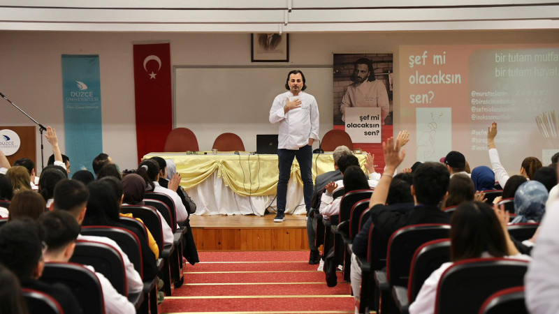 ŞEF MURAT ASLAN MESLEĞİN ŞİFRELERİNİ PAYLAŞTI