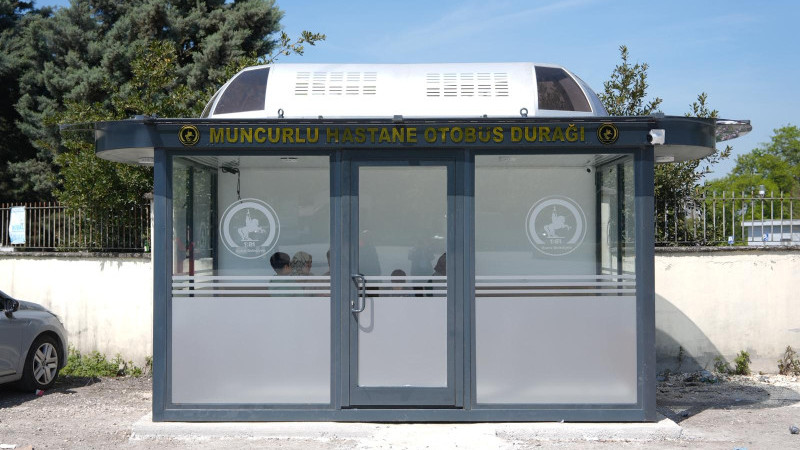 7. AKILLI DURAK MUNCURLU’YA KONULDU