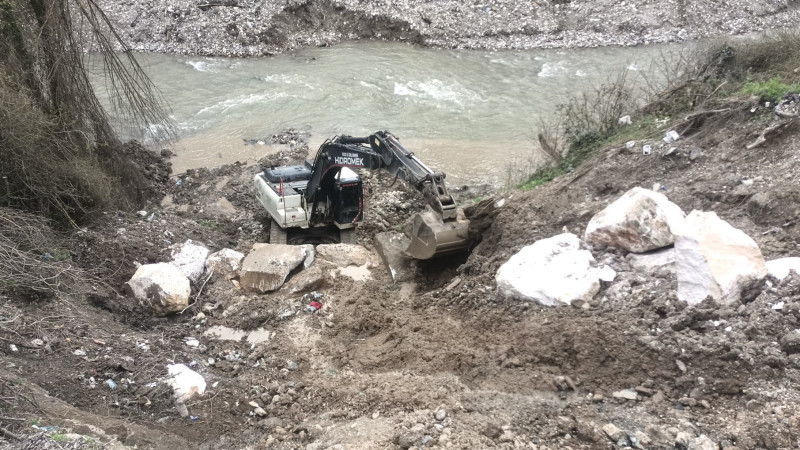 DOĞANLAR KÖYÜ’NDE HEYELAN