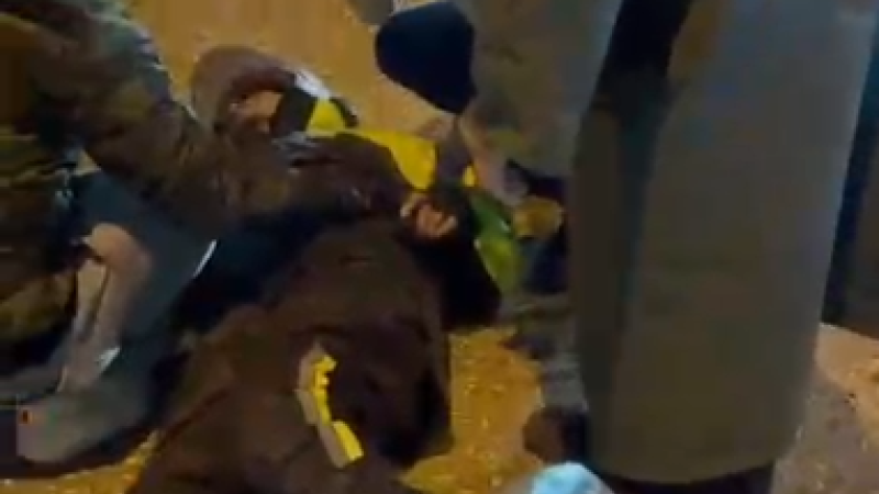 KAVŞAKTA KORKUTAN KAZA