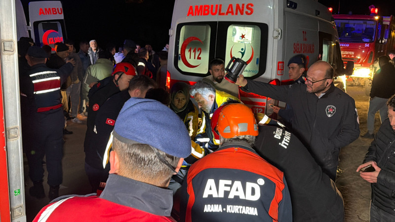 UÇURUMDA YAŞAM MÜCADELESİ VERDİLER