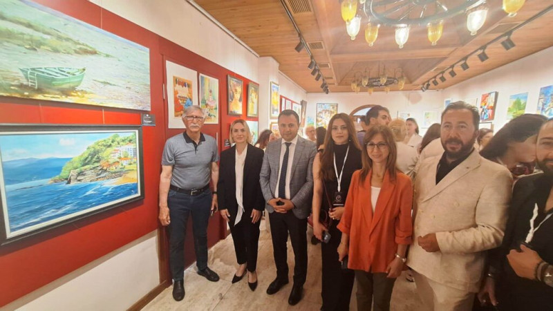 DÜNYACA ÜNLÜ SANATÇILARIN ESERLERİ AKÇAKOCA’DA GÖRÜCÜYE ÇIKTI