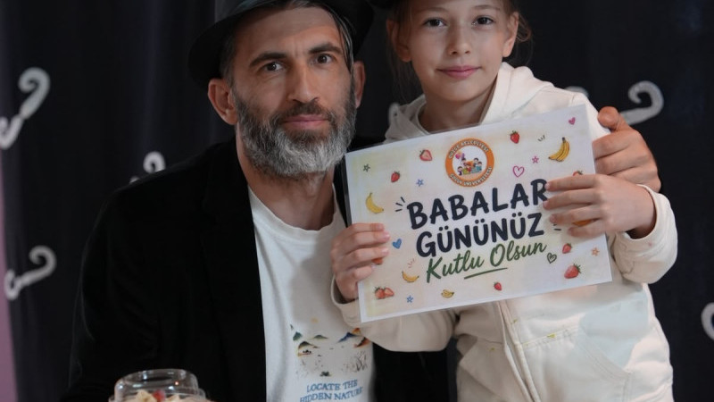 BABALAR VE ÇOCUKLARI BİRLİKTE ÜRETTİ