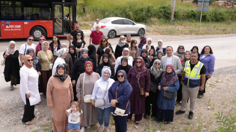  ‘BELEDİYE HİZMETTE, KADINLAR KEŞİFTE” PROGRAMI GERÇEKLEŞTİ