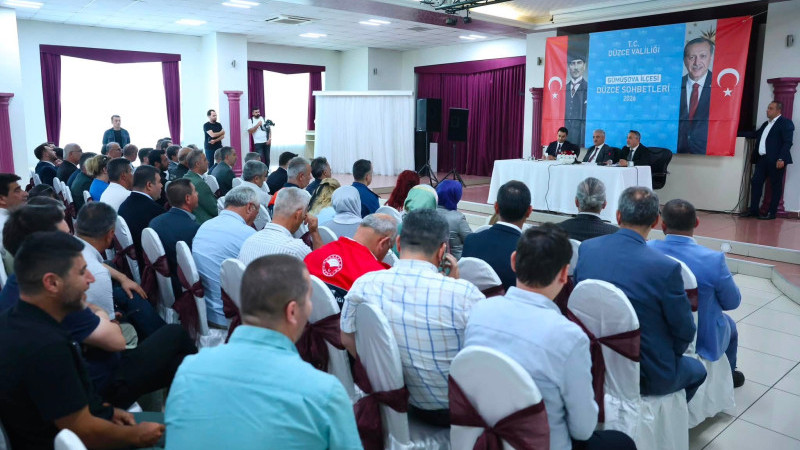 “DÜZCE SOHBETLERİ”NİN YEDİNCİSİ GÜMÜŞOVA’DA GERÇEKLEŞTİRİLDİ