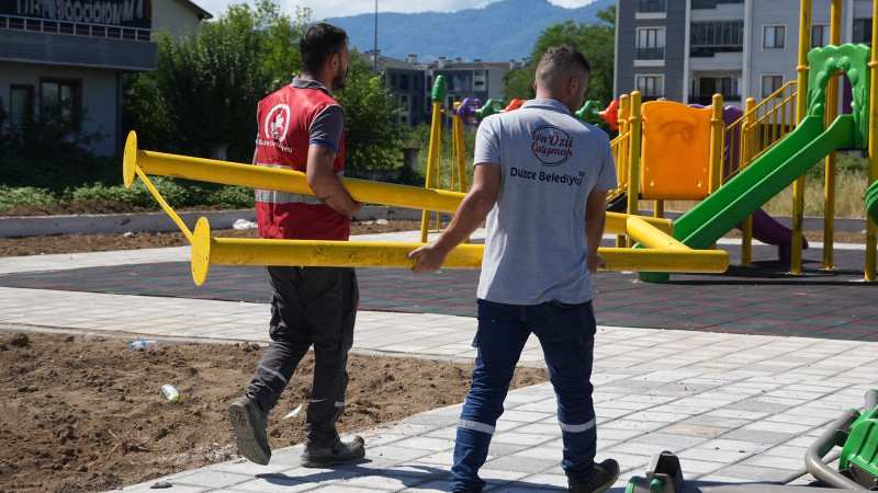 MERGİÇ MAHALLESİ’NE YENİ PARK