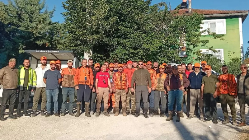 YIĞILCA'DA YABAN DOMUZU SÜREK AVI YAPILDI 	